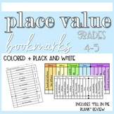 Place Value Chart | 4th 5th Grade Interactive Notebook Pag