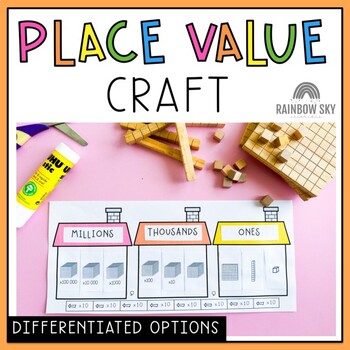 Preview of Place Value Chart Activity - Make a Place Value Chart