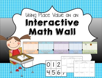 Preview of Place Value Chart- Number of the Day Math Warm-Up