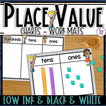 Preview of Place Value Mats - Charts or Work Mats