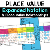 Place Value Charts to Support Expanded Notation and Place 