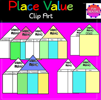 Preview of Place Value Clip Art for only $1.00