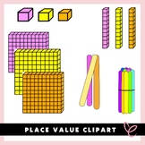 Place Value Clipart | Moveable | Distance Learning