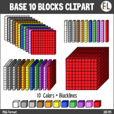Base 10 Blocks CLIPART (MAB Blocks)