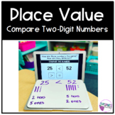 Place Value | Compare Two-Digit Numbers | Editable Google Slides