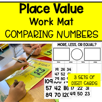 Preview of Place Value Comparing Numbers Mat