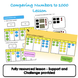 Place Value - Comparing Numbers to 1000 Lesson