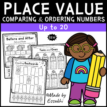 Preview of Place Value, Comparing and Ordering Numbers (Up to 20)