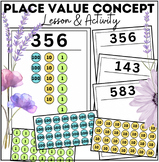 Place Value Concept Activity & Lesson | Math Center | Lear