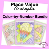 Place Value Concepts to the Thousandths Place Color by Num
