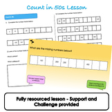 Place Value - Count in 50s Lesson
