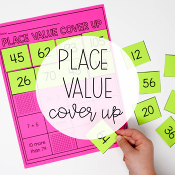 Preview of Place Value Cover Up