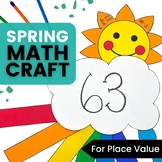 Spring Math Craft for Door Decor or Spring Bulletin Board 