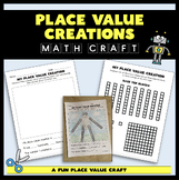 Place Value Creations Craft - Creating With Base Ten Blocks