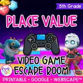Place Value & Decimals 5th Grade Math Escape Room - Video 