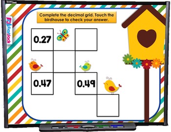 Preview of Place Value Decimals and Whole Numbers SMART BOARD Game (CSS 5.NBT.A.1)