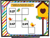Place Value Decimals and Whole Numbers SMART BOARD Game (C