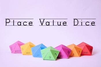 Preview of Place Value Dice