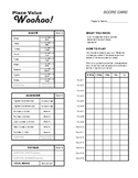 Place Value Dice Game & Worksheets | Teachers Pay Teachers