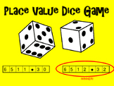 Place Value Dice Game