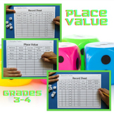 Place Value Dice Math Game Grades 3-4