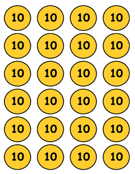 Place Value Disks by The ABC&rsquo;s of Elementary