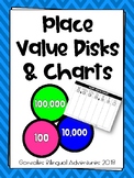 Place Value Disks & Charts Expanded Notation BILINGUAL