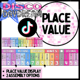 Place Value Display - Disco Daydream, Colorful Classroom Decor