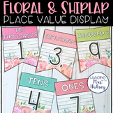 Floral Farmhouse Place Value Display - Place Value Posters