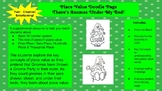 Place Value Doodle Page: There's Gnomes Under My Bed!