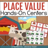 Place Value Games and Centers with Recording Worksheets