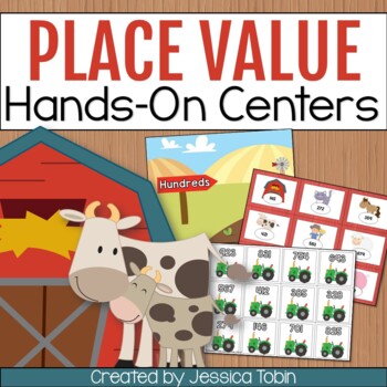 Place Value Activities for 2nd graders- centers and hands on activities to learn place value math strategies