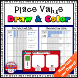 Place Value Activity with Base Ten Blocks for Kindergarten