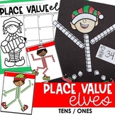 Place Value Elves | Christmas Math Activity and Christmas 