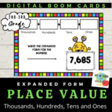 Place Value Expanded Form – Hundreds, Tens, and Ones- Boom Cards