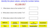 Place Value, Expanded Form and Comparing Google Slides Activity