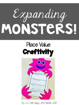 Preview of Place Value Expanding Monsters