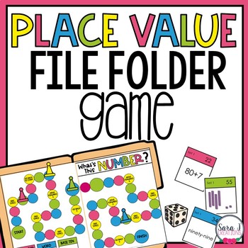 Place value 1s 10s math Centers File Folder Games 1-4 grades Details about   Num-bears 