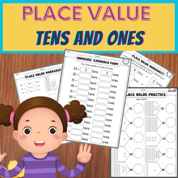 Preview of Place Value First Grade Worksheets