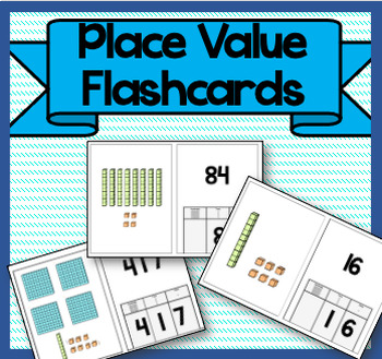 Preview of Place Value Flashcards and Matching Game