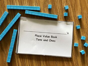 Preview of Place Value Flip Book (Tens and Ones)