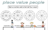 Place Value Folder Center