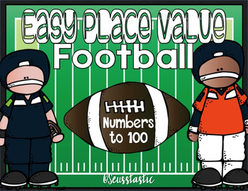 Preview of Place Value Football (to 100)