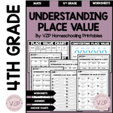 Worksheets Place Value 4th Grade (4.NBT.A.1)