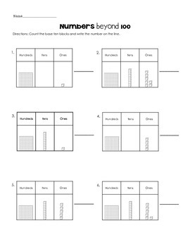 Place Value Freebie Pack by First Grade Fanatics | TpT