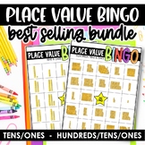Place Value Game - Base Ten Block Review Bundle