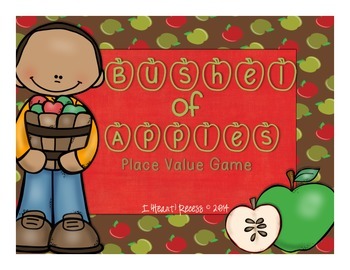Preview of Place Value Game Grades 3-5