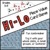 Place Value Game – Hi-Lo