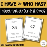 Place Value Game: I have, Who Has?