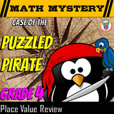 Place Value Game Review Activity - 4th Grade Math Mystery
